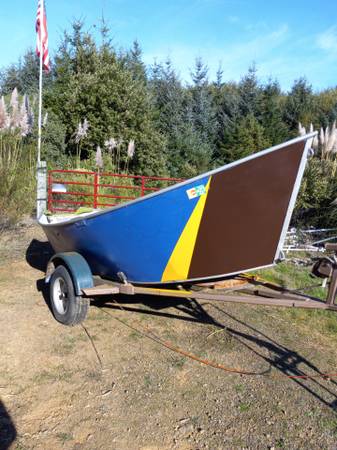 Rogue river aluminum boat $3,000