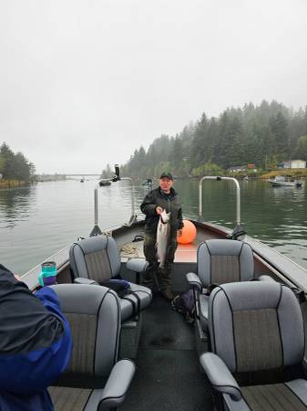 Photo Salmon Fishing Charter Siletz River, OR $250