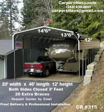 Photo Snow and Rain will Come Soon  Protect Your RV and Boat $1