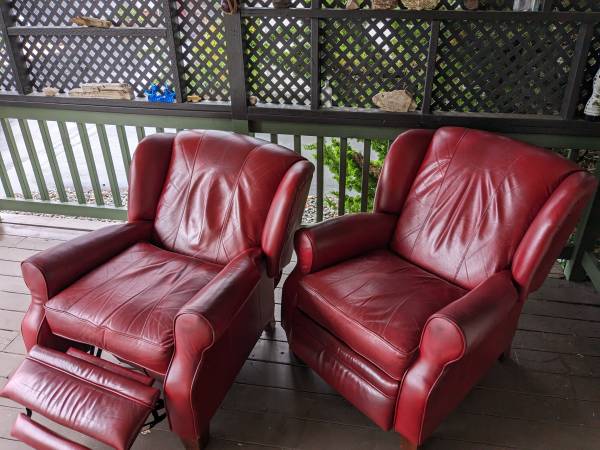 Photo Two Barcalounger Recliners Good shape
