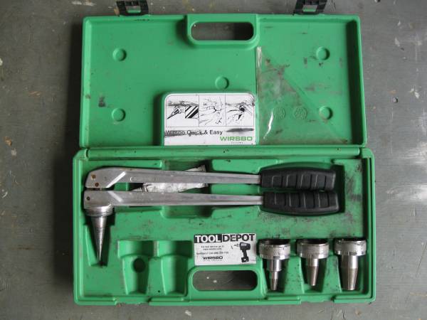 Photo Wirsbo PEX Expander tool in case $100