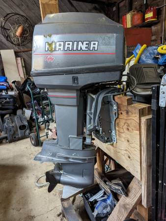 Photo Updated Salvage Mercury Mariner Outboard Motors $250