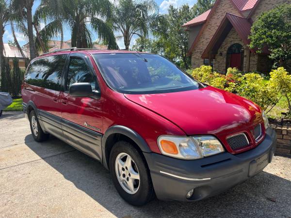 Photo 1999 Pontiac Montana 4 Door Automatic Cold Air 3rd Row 52,000 Miles $2,900
