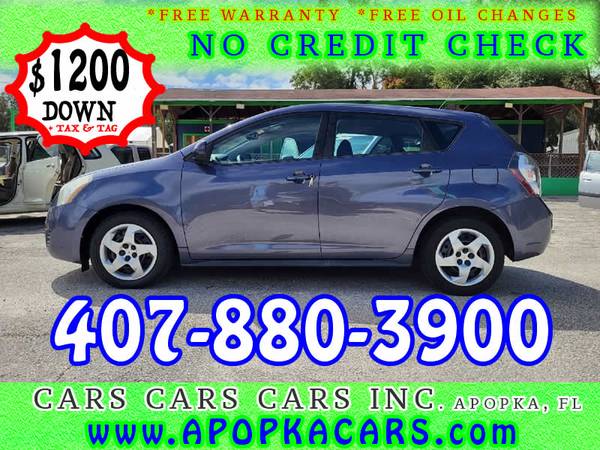 2009 Pontiac Vibe ( Toyota Matrix )  NO CREDIT CHECK $7,995