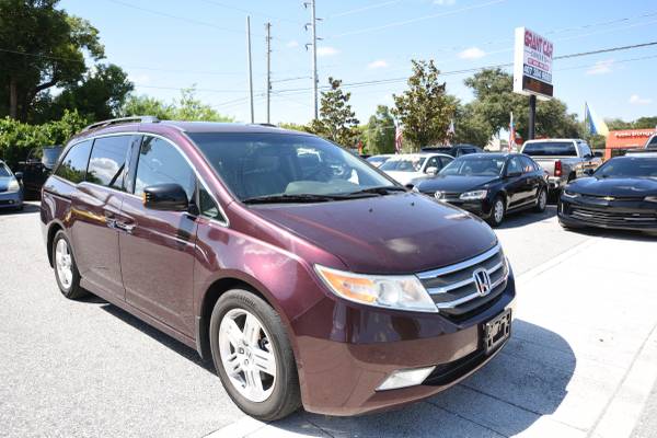 Photo 2011 Honda Odyssey Touring 4dr MiniVan Loaded Buy Here Pay Here $9,900