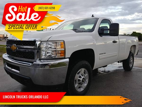 2012 CHEVY SILVERADO 2500 HD 4X4 REG CAB PW SEAT PW WINDOWS 1 OWNER ...