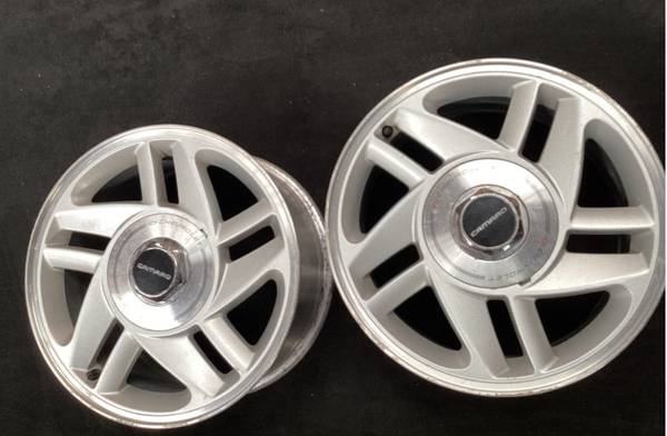 Photo (2) 93 - 96 Chevy Camaro Z28 16 8 alumium wheels rims $50