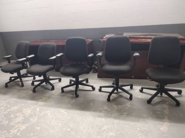 Photo $75 each quality knoll Steelcase HON desk chair office chairs workstation chair $75