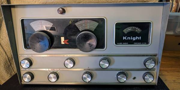 Photo Allied Knight R100 CommunicationsRadio Receiver $100