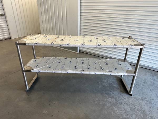 BRAND NEW Stainless Steel Double Deck Overshelf - 69 x 20 - RESTAURANT $250
