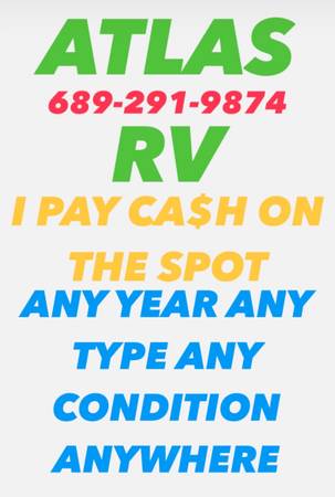 Photo Buying all RVs anywhere in FL any condition $7,500