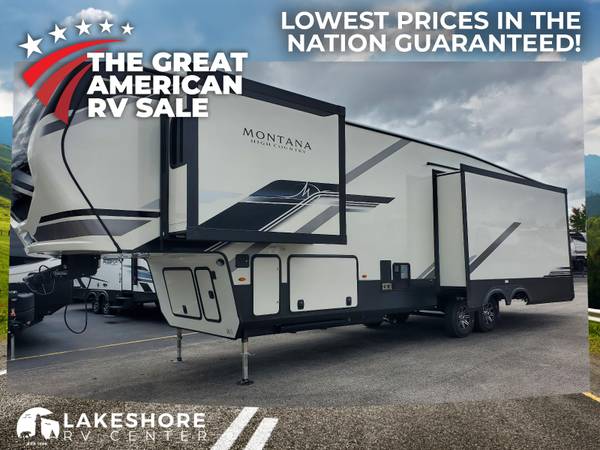 Photo FREE DELIVERY 2024 Montana High Country 331RL 5th Wheel RV Cer $74988.00