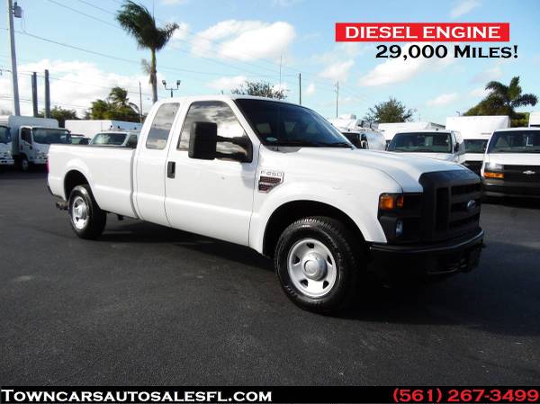Photo Ford F250 DIESEL EXTENDED CAB Work Pickup Truck Pick Up Truck $21,900