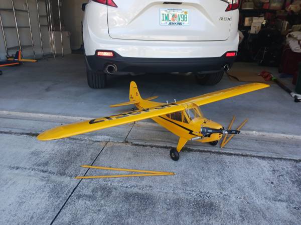 Photo GREAT PLANES J3 PIPER CUB W Magnum-91 4 STROKE GREAT DEAL