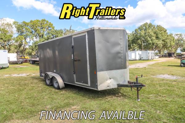 Photo HANDY MAN SPECIAL 2021 Pre-owned 7k Enclosed Vnose Trailer $4,999