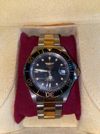 Photo Invicta Pro Divers Watch Stainless SteelGold $50