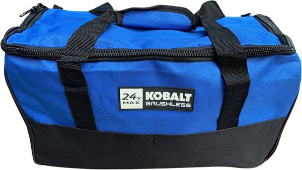 Photo Kobalt LARGE 18-Inch Contractor Tool Bag $15