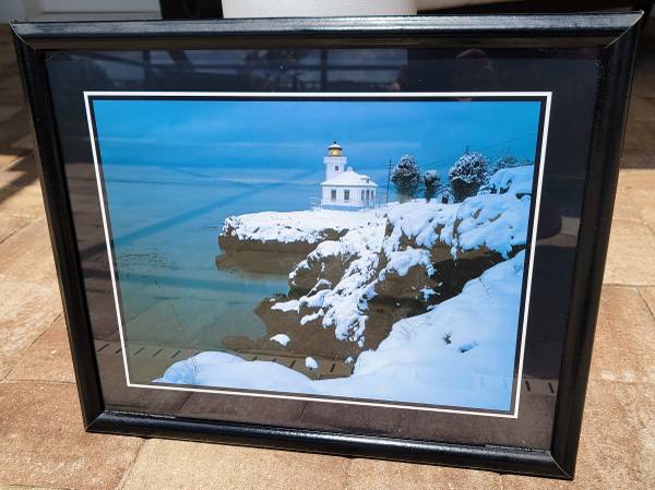 Lime Kiln Lighthouse  San Juan Island WA - framed art print $20