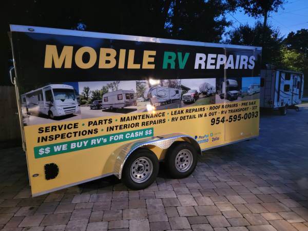 Photo MOBILE RV REPAIR SERVICE I COME TO YOU $179