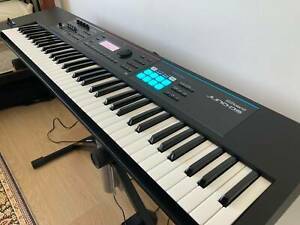 Photo Roland Juno DS76 76 Note Synth Keyboard with Sequencer  Sle Player $750