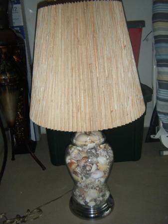 Photo SEA SHELL LAMP 34 INCHES HIGH $300
