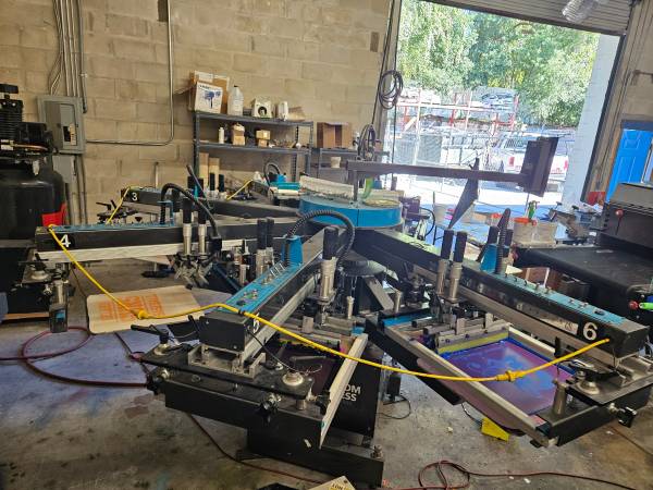 Photo Workhorse Freedom Express Screen printing Automatic Press $20,000