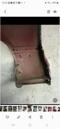Photo fox body Mustang drivers side fender $110