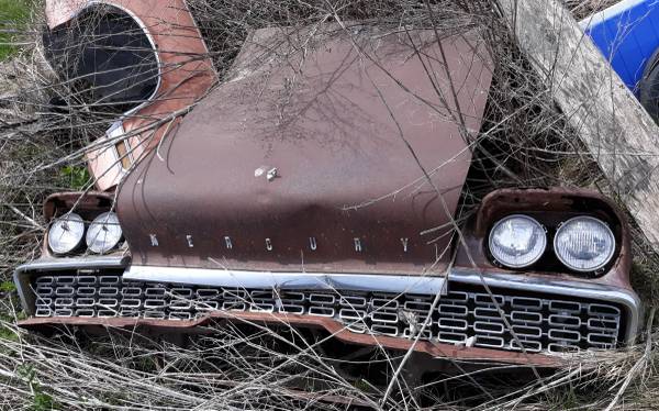 Photo 1958 Mercury front end wall art $250