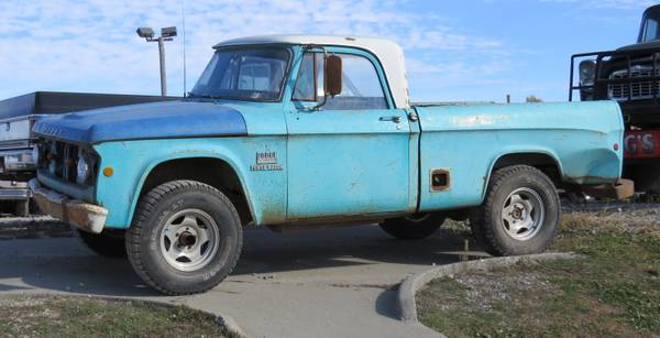 1969 Dodge Power Wagon Project 4x4 SWB - $3900 (Doug's 4-Wheelers, Inc ...