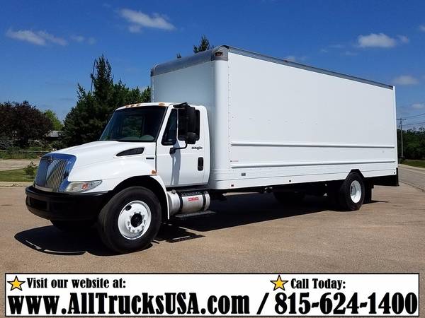 2011 INTERNATIONAL 4300 7.6L DIESEL 25' BOX MOVING UHAUL PENSKE TRUCK