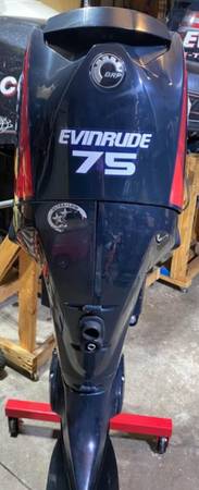 Photo 2014 Evinrude 75hp Etec $4,000