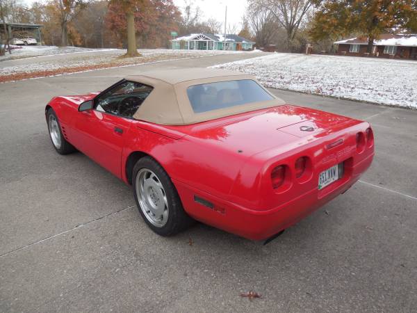 Corvette 1992 Convertible - $8900 (Ottumwa Iowa) | Cars & Trucks For ...