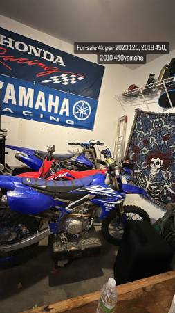 Photo Dirt bike 2018 Yamaha 450 $4,000
