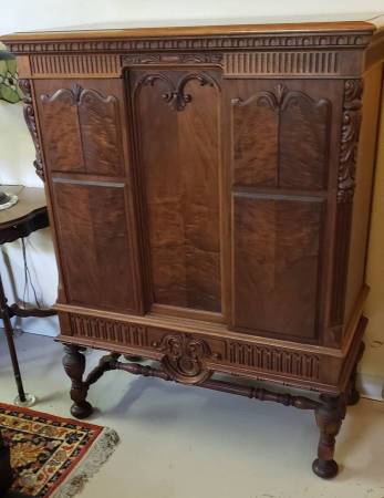 Photo Rare Antique Wood Zenith Model 78 (Mint Cabinet) Vintage Tube Radio . $800