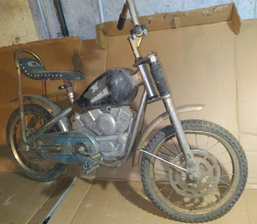 Photo VINTAGE XCELERATOR CHILDS 16 IN MOTORCYCLE BIKE BICYCLE $250