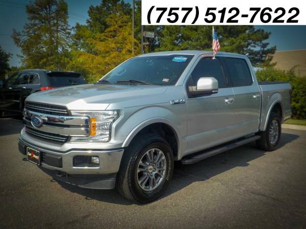 Photo 2019 Ford F-150 LARIAT CREW CAB 4X4, LEATHER, NAVIGATION, BACKUP C (_Ford_ _F-150_ _Truck_)