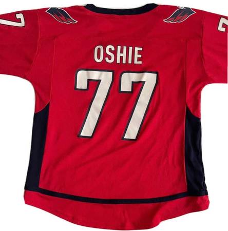 Reebok Washington Capitals TJ OSHIE Hockey Breakaway Jersey YOUTH Large XL NHL W $40