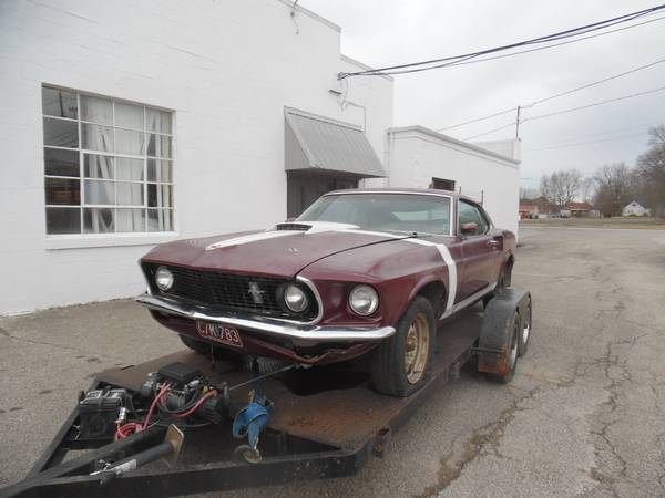 Photo 1969 Mustang 428 Q Code - $22,999 (Hartford Ky)