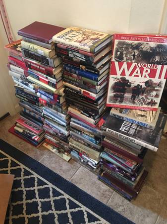 Photo Huge lot of World War 2 books REDUCED $50