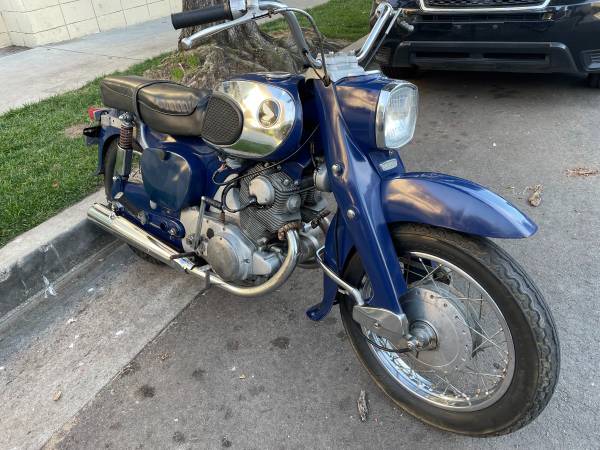 Photo 1964 Honda Dream CA 78 305 in blue - $2,800 (Los Angeles)