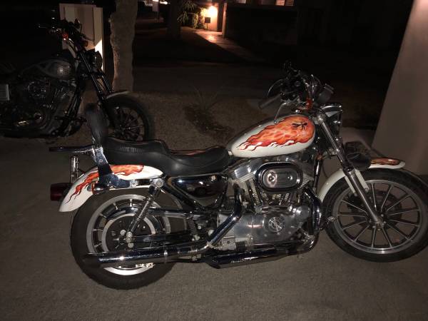 Photo 2002 harley davidson sportster 1200 clean tirle ready to ride $3,700