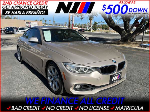 Photo 2014 BMW 4-Series 435i coupe (- as low as $500 Down oac Bad Credit OK)