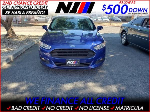 Photo 2016 Ford Fusion SE (- as low as $500 Down oac Bad Credit OK)