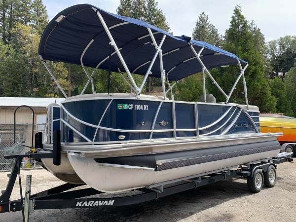 2017 South Bay 521RS 2.75 Pontoon Boat w Mercury 150 $29,900