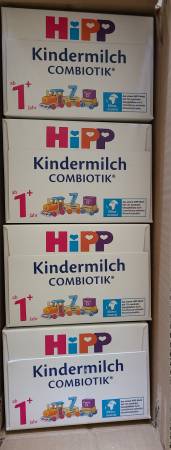 Photo HiPP German 1 Year Kindermilch Formula (600g) 12 pack $400