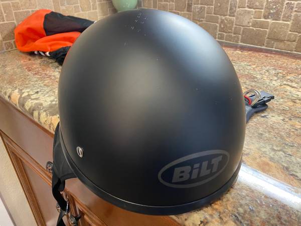 Photo Motor Cycle Half Helmet $35