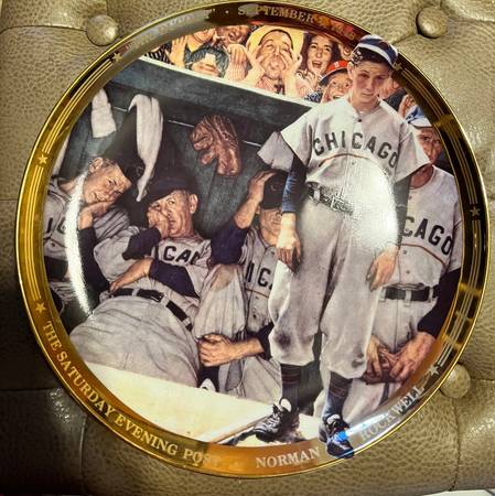 Photo Rare 10 Gold Edition SPORTS IMPRESSIONS Plate The Dugout 1948 Norma $75