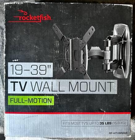 Photo Rocketfish TV Wall Mount - Full Motion - $27 (Joshua Tree) lsaquo image 1 of 1 rsaquo Dennis near Border (google map)