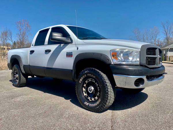 2007 Dodge Ram 2500 Diesel 6.7 Cummins Manual 6 Speed 4x4 Quad Cab 