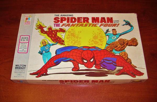 Photo 2 1970s Board Games Lot Spider Man Fantastic Four Incredible Hulk $40